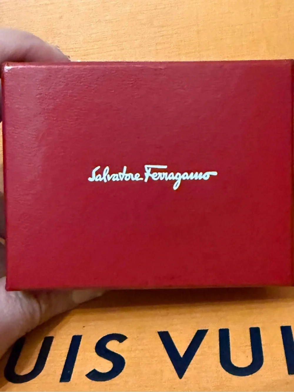 Salvatore Ferragamo gold tone